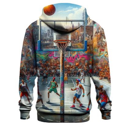 Basketball Urban Graffiti Hoodie