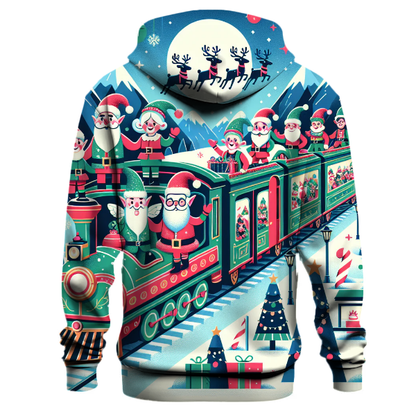 Magical Christmas Train Adventure Hoodie