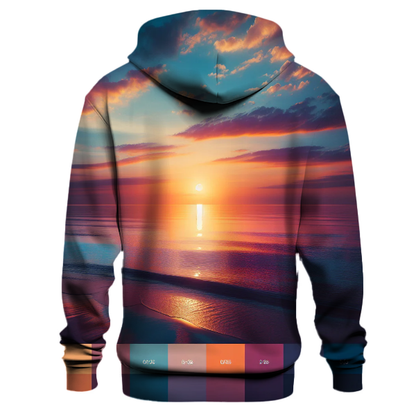 Serene Sunset Horizon Hoodie