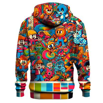 Classic Cartoon Explosion Hoodie