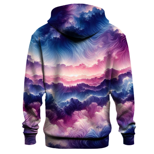 Twilight Aurora Swirl Hoodie