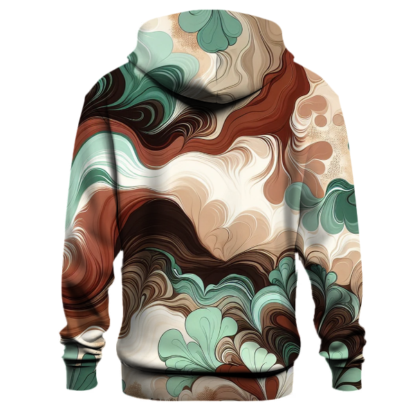 Choco Mint Tie-Dye Hoodie