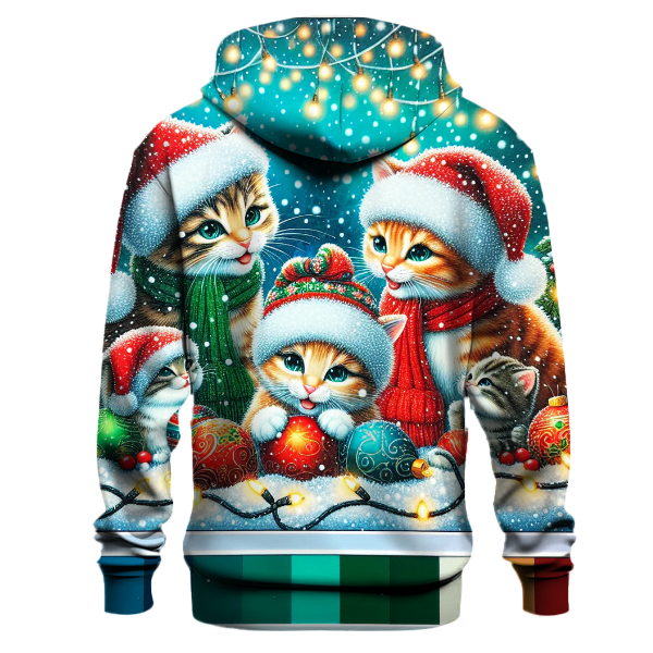 Magical Christmas Cat Kingdom Hoodie