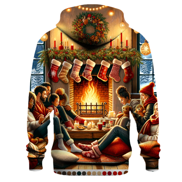 Cozy Fireside Christmas Hoodie