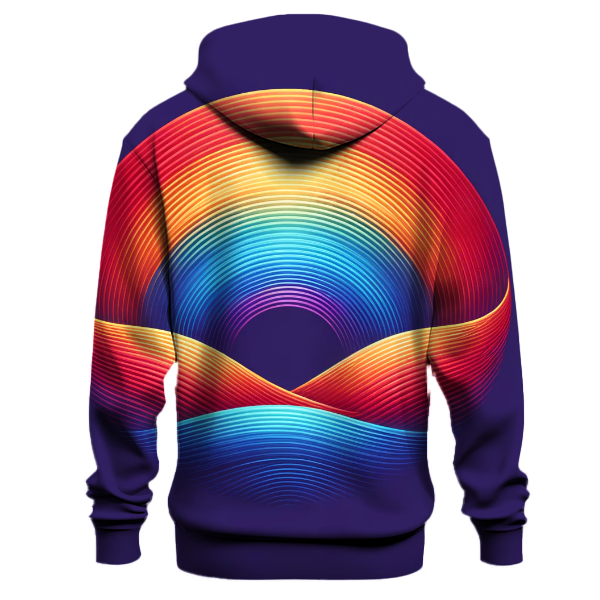 Radiant Rainbow Gradient Hoodie