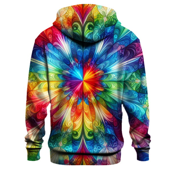 Rainbow Prism Delight Hoodie