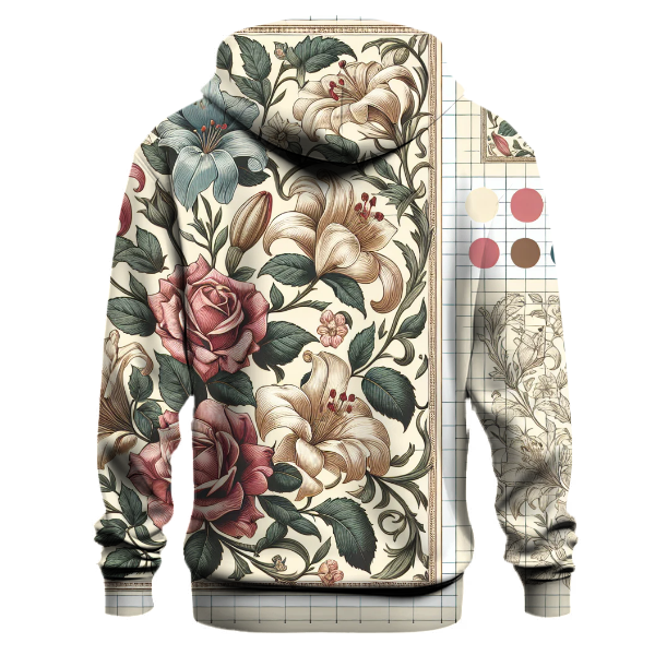 Vintage Floral Renaissance Hoodie