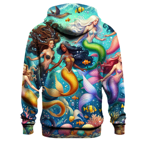 Ethereal Mermaid Dreams Hoodie Pullover Hoodies