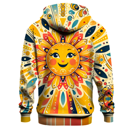 Retro Sunshine Vibes Hoodie