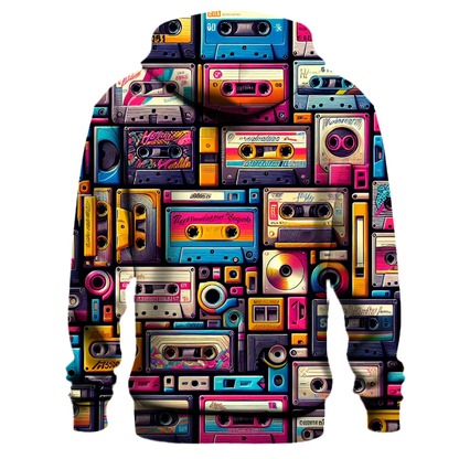 Cassette Tape Tribute Hoodie Hoodie Trends