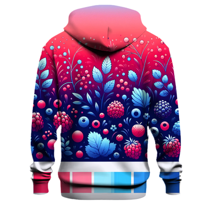 Vibrant Berry Delight Hoodie