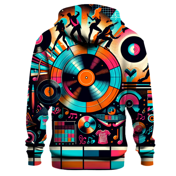 Funky 80s Groove Hoodie