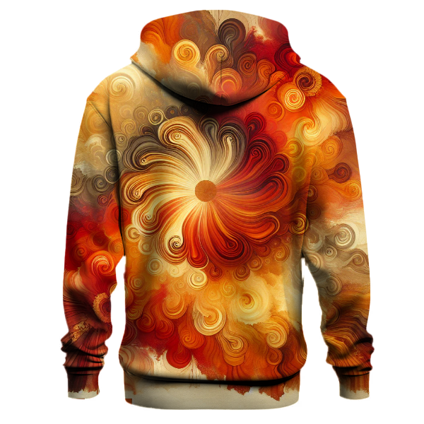 Burnt Sunset Glow Hoodie