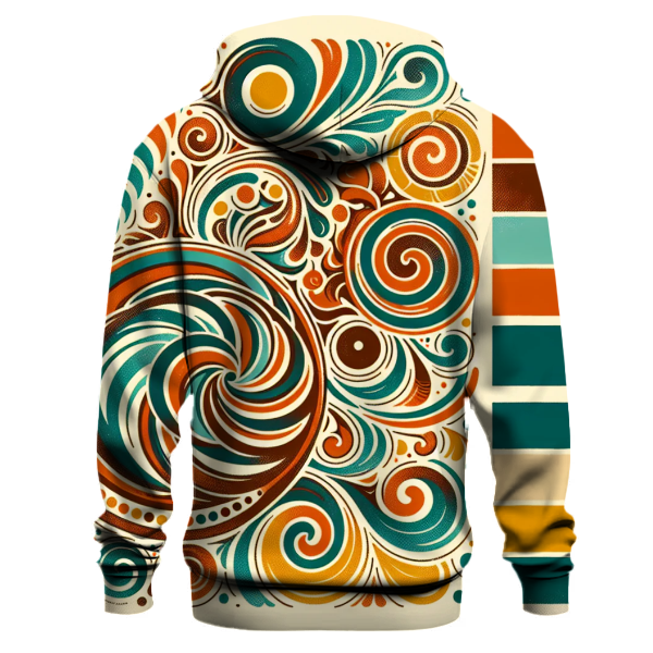 Retro Vibe Twist Hoodie