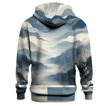 Sapphire Blue Mist Hoodie