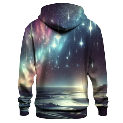 Celestial Christmas Star Shower Hoodie