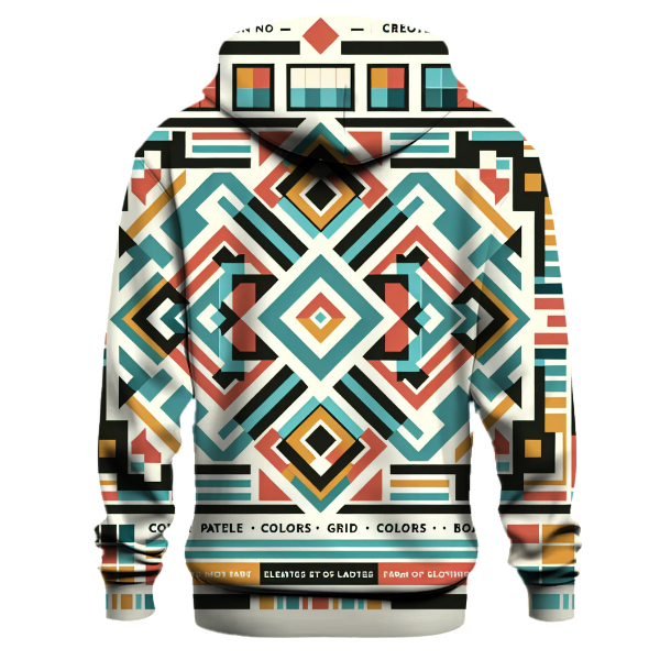 Geometric Glam Hoodie