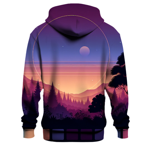 Artistic Sunset Reverie Hoodie