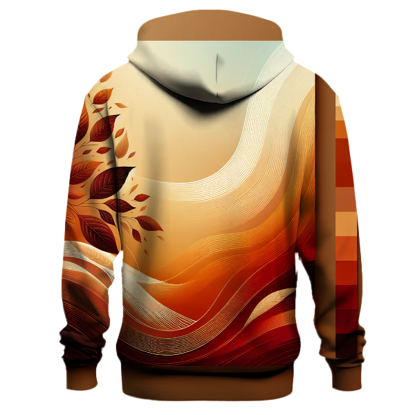 Rustic Autumn Leaves Hoodie