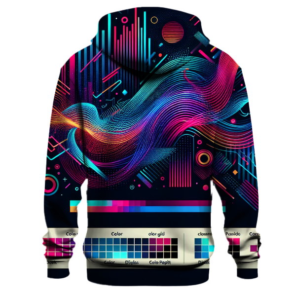 Neon Rush Design Hoodie Custom Hoodies