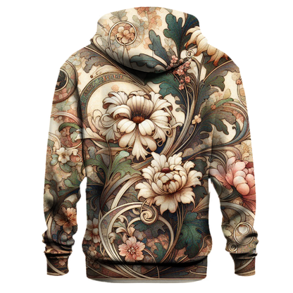 Art Nouveau Flora Hoodie