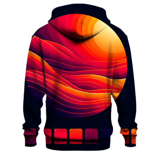 Fiery Sunset Spectrum Hoodie