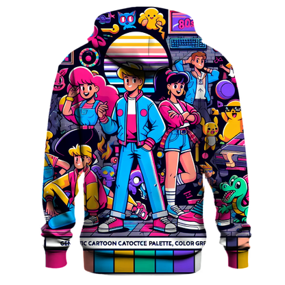 Classic Cartoon Craze Hoodie