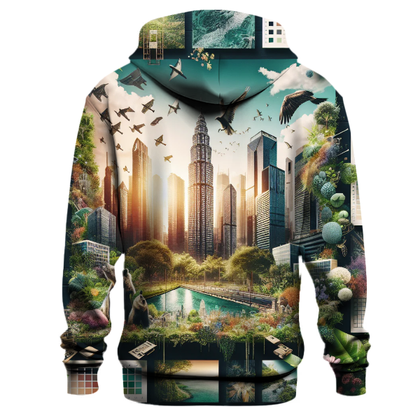 Urban Jungle Geometry Hoodie