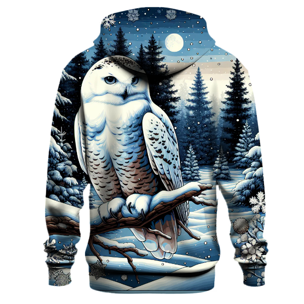 Snowy Owl Watchers Hoodie