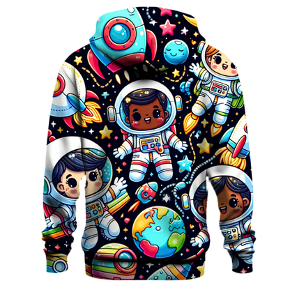 Playful Space Adventure Hoodie