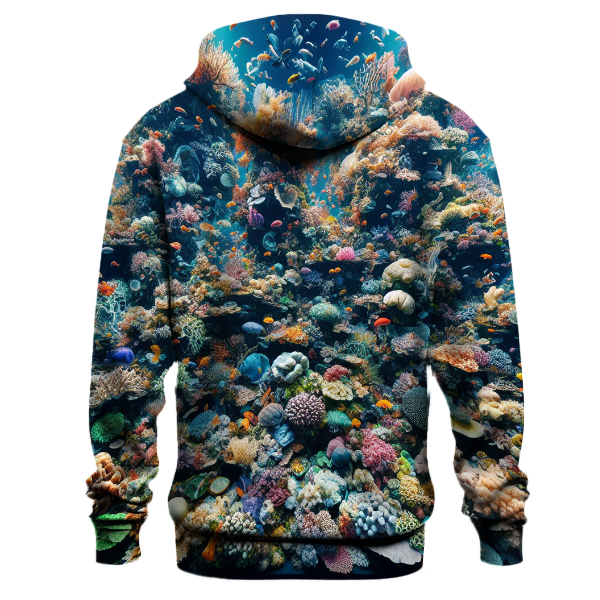 Enchanting Oceanic Coral Hoodie