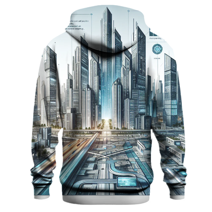 Futuristic Urban Escape Hoodie