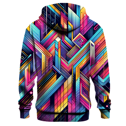 Neon Stripes Remix Hoodie