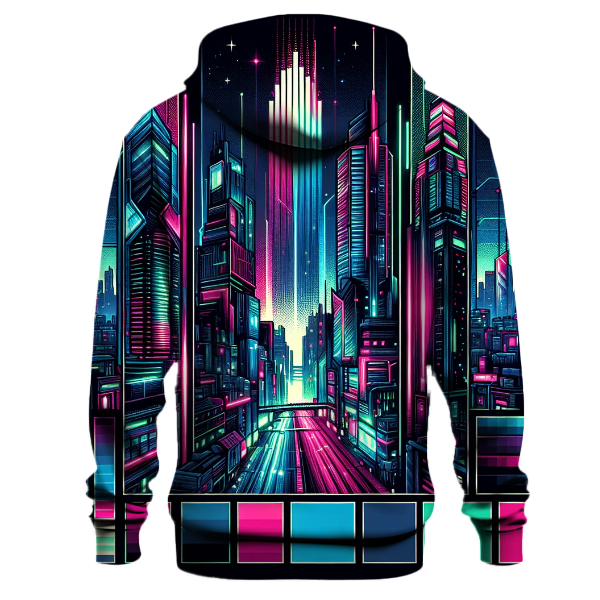 Futuristic Cyberpunk Dreams Hoodie