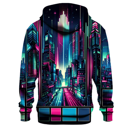 Futuristic Cyberpunk Dreams Hoodie