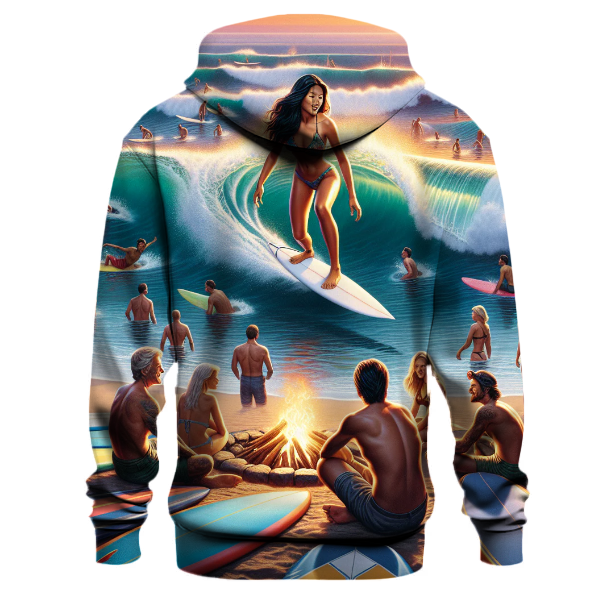 Surf Culture Vibes Hoodie