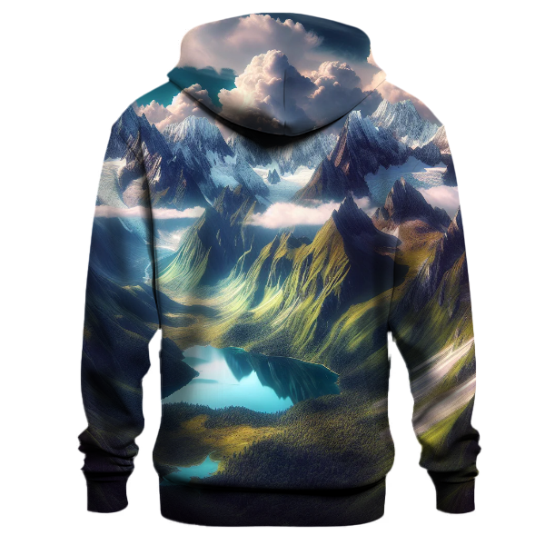 Wanderlust Mountainscape Hoodie