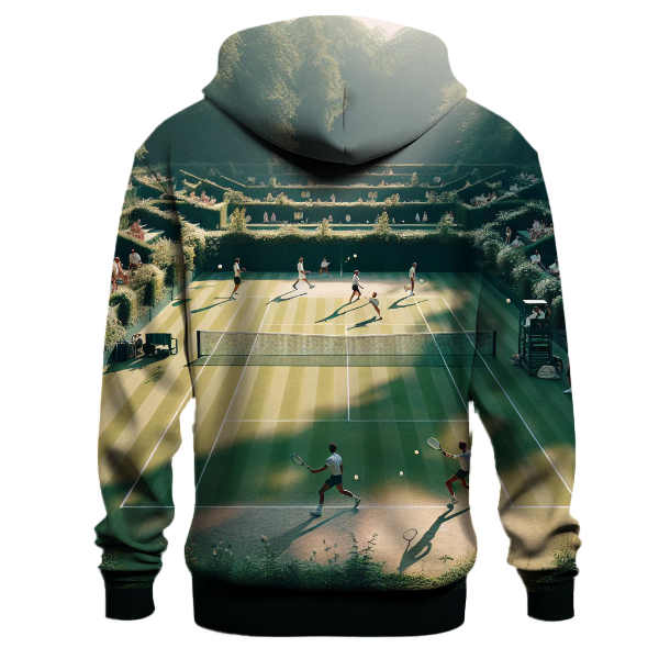 Tennis Court Grace Hoodie