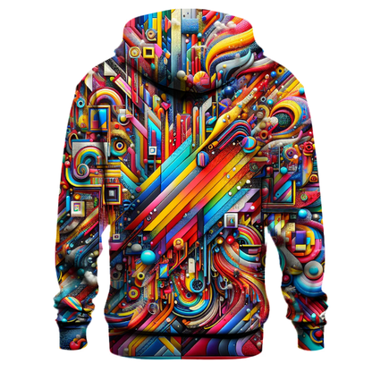 Bright Color Blast Hoodie