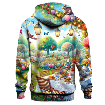 Whimsical Garden Party Hoodie