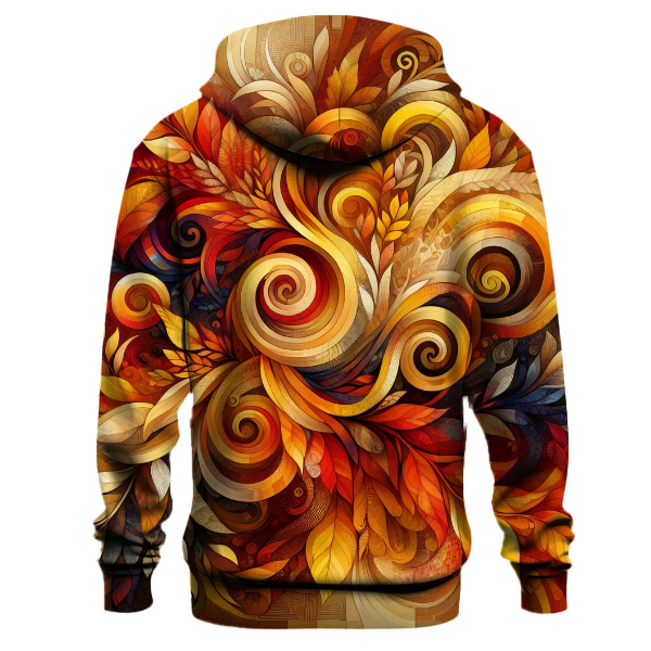 Harvest Moon Tie-dye Design Hoodie