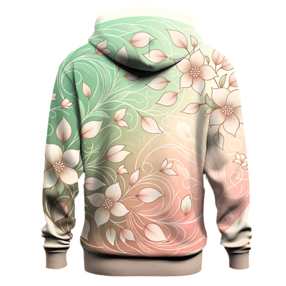 Charming Floral Gradient Hoodie