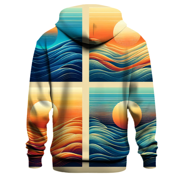 Tropical Horizon Waves Hoodie