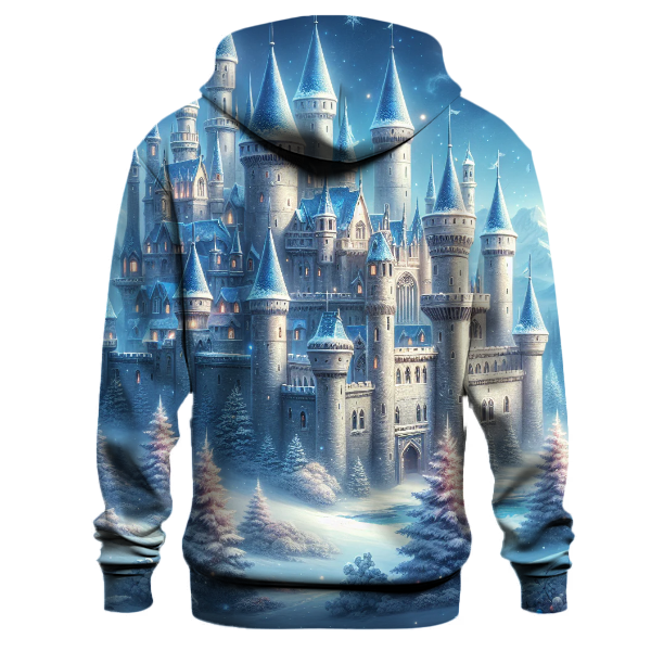 Winter Fairytale Castle Hoodie