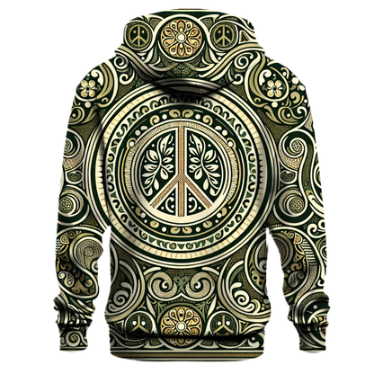 Peace and Harmony Paisley Hoodie