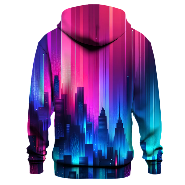 Electric Neon Gradient Hoodie