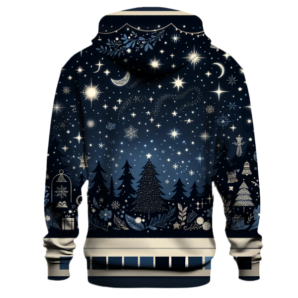 Twinkling Starry Night Hoodie Custom Hoodies