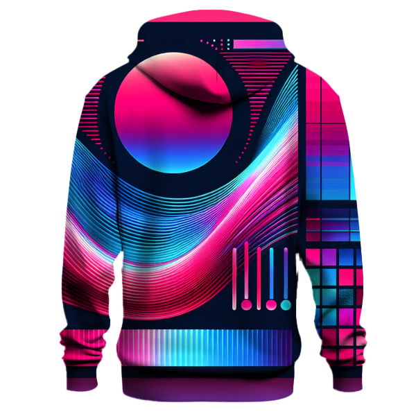 Bold Neon Dreams Hoodie