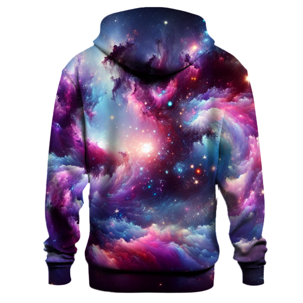 80s Neon Galaxy Hoodie