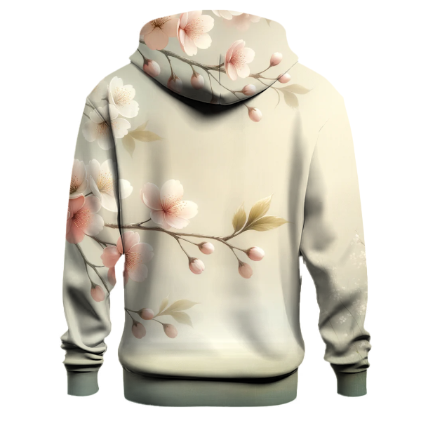 Elegant Cherry Blossom Serenity Hoodie